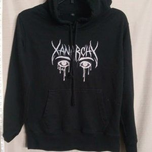 Xanarchy(S) womans/teens/mens black hoodie